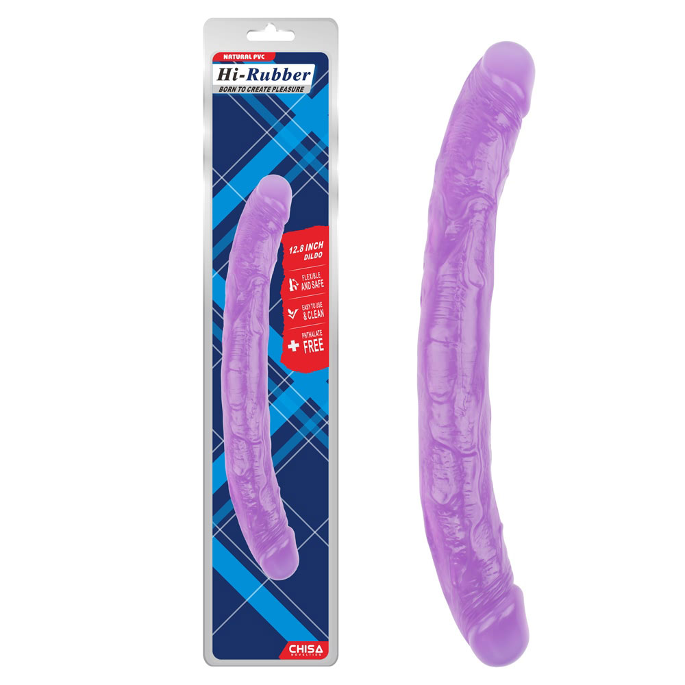 12,8 Zoll Dildo-Lila