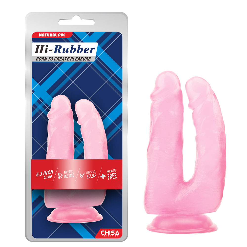 6,3 Zoll Dildo-Rosa