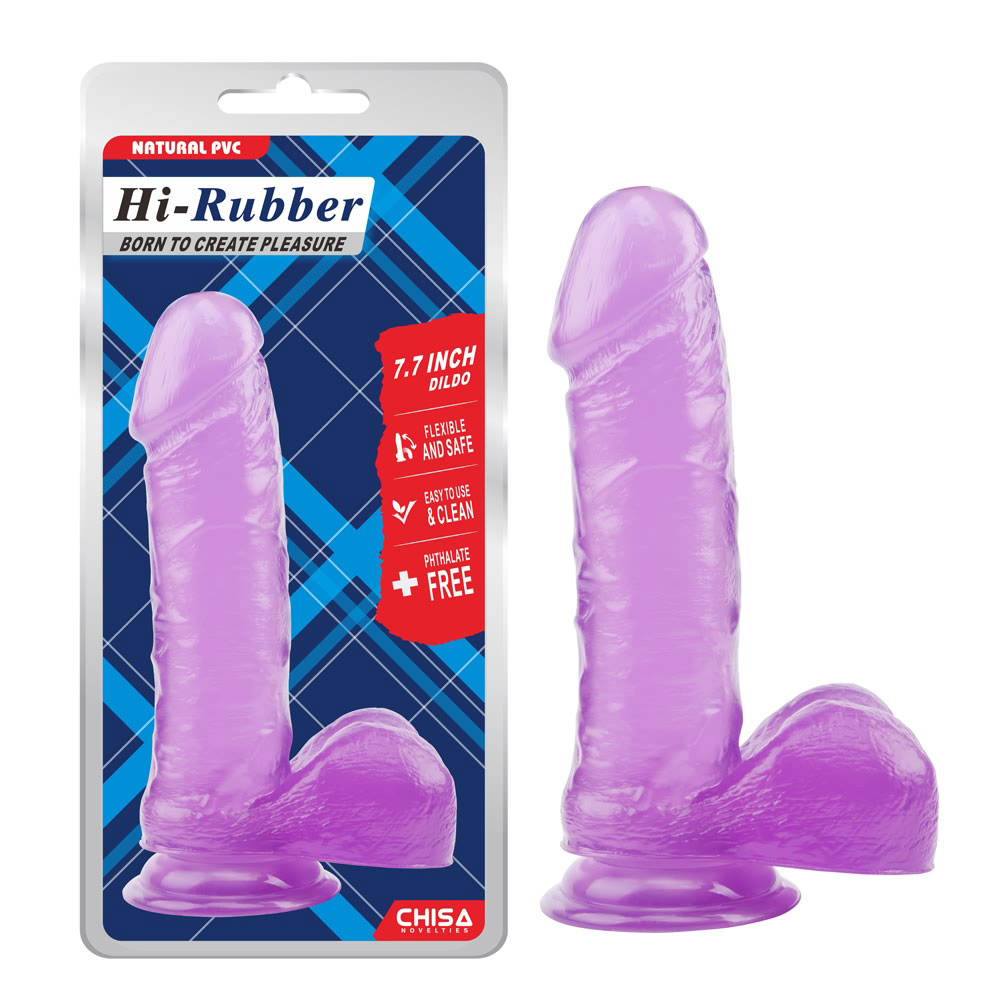 7,7 Zoll Dildo-Lila