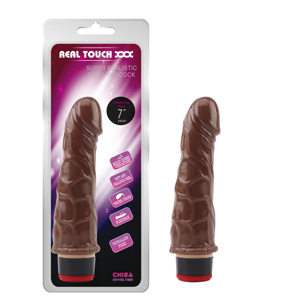 7' Vibe Cock-Braun