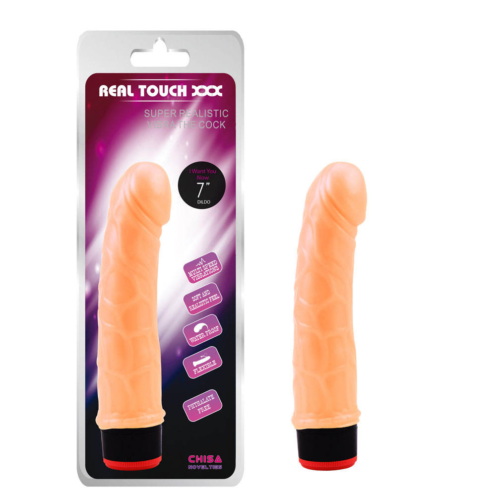 7' Vibe Cock-Flesh