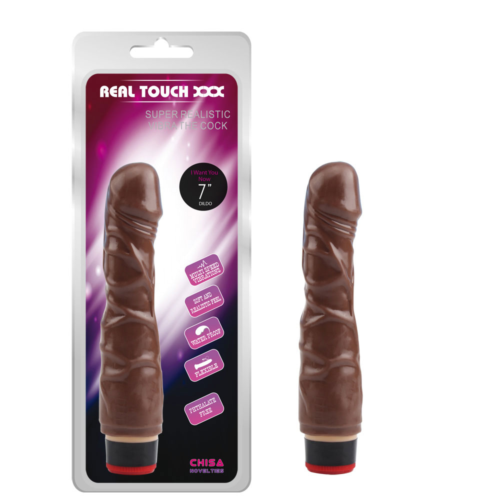 8' Vibe Cock-Braun