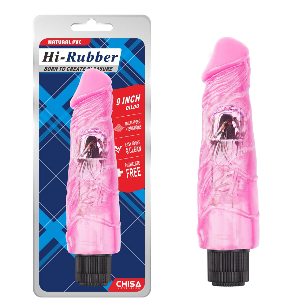 9-Zoll-Dildo - Rosa