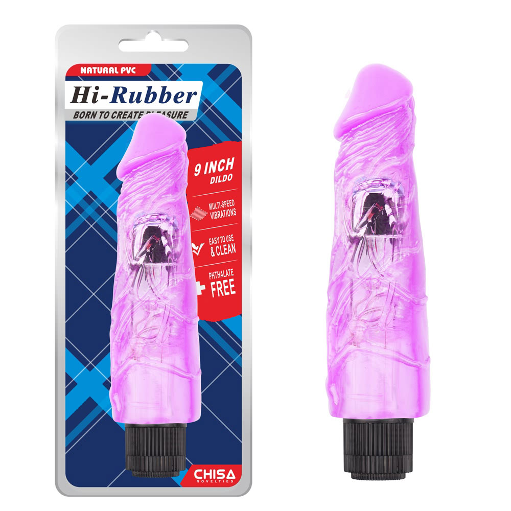 9 Zoll Dildo-Lila