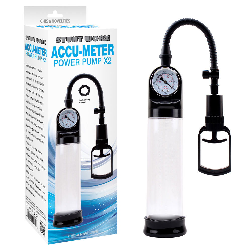 Akku-Meter-Leistungspumpe X2