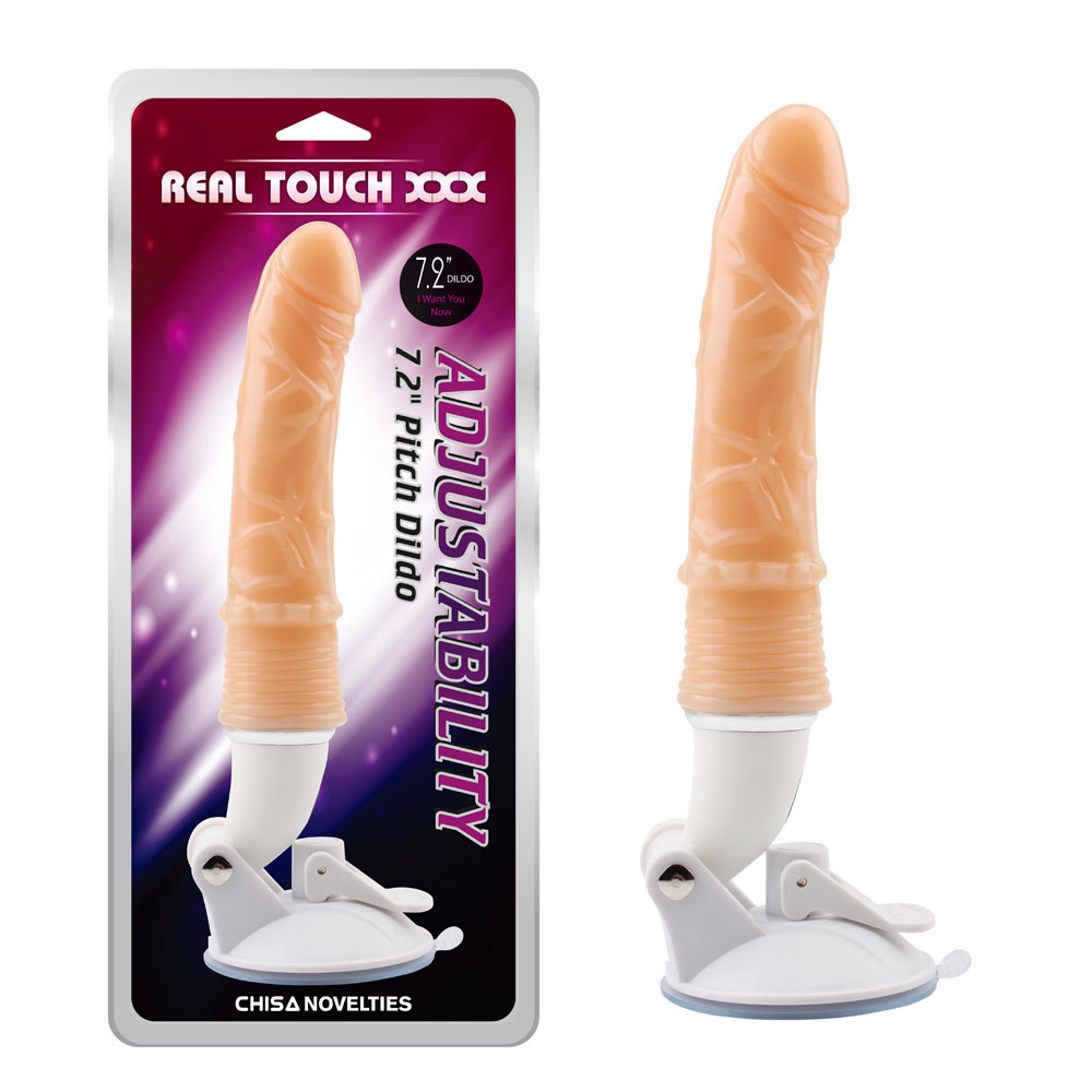 Verstellbarkeit-Pitch-Dildo 7.2 - Flesh