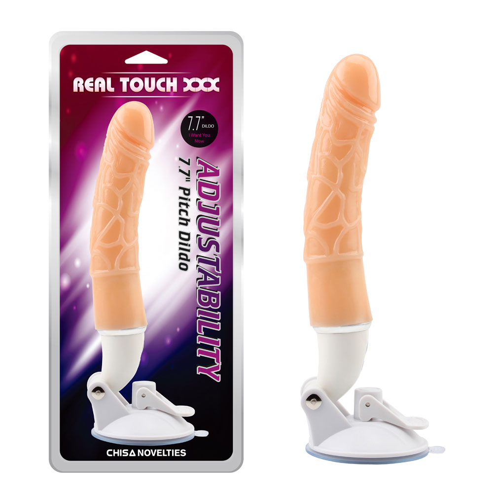 Verstellbarkeit-Pitch-Dildo 7.7 - Flesh