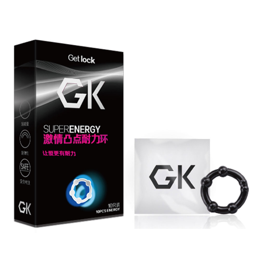 Penisringe mit Perlen, sortiert 10er-Pack