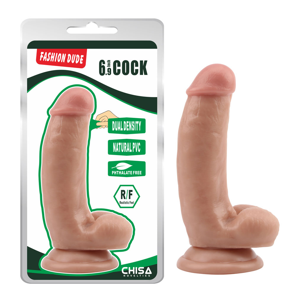 Fashion Dude-6,9 Zoll Cock-Flesh