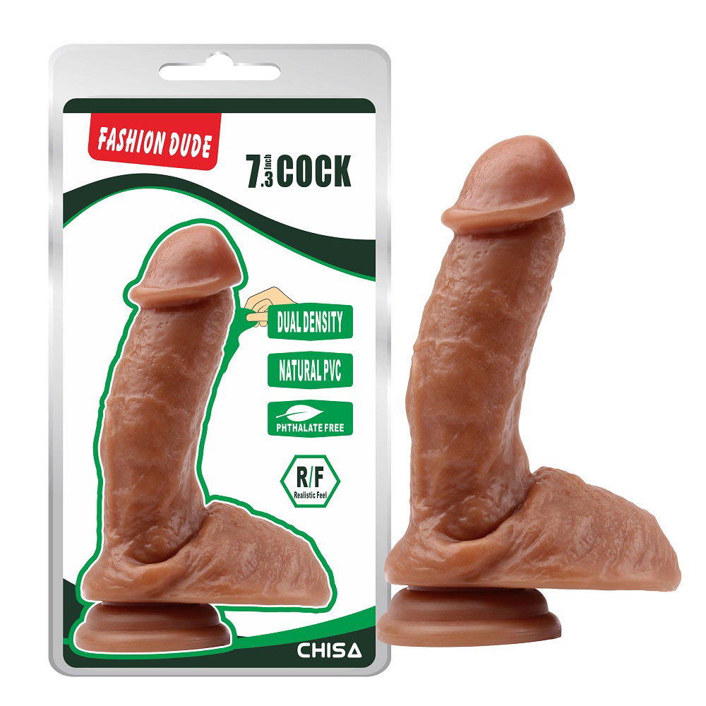 Fashion Dude - 7,3 Zoll Cock-Braun