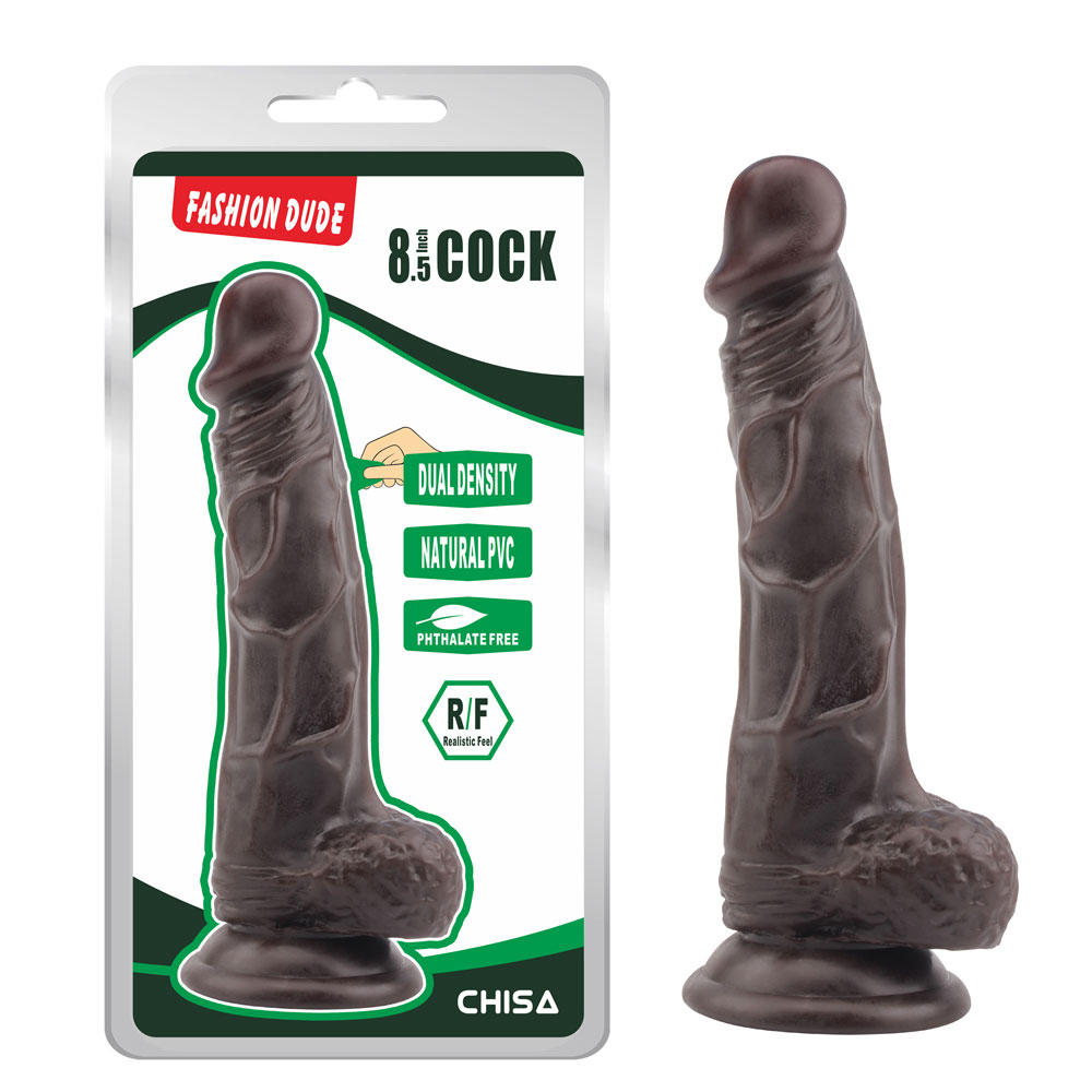 Fashion Dude - 8,5 Zoll Cock-Braun