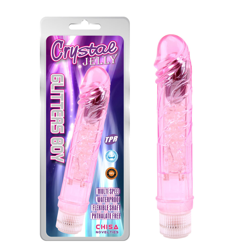 Glitzer Junge - Rosa