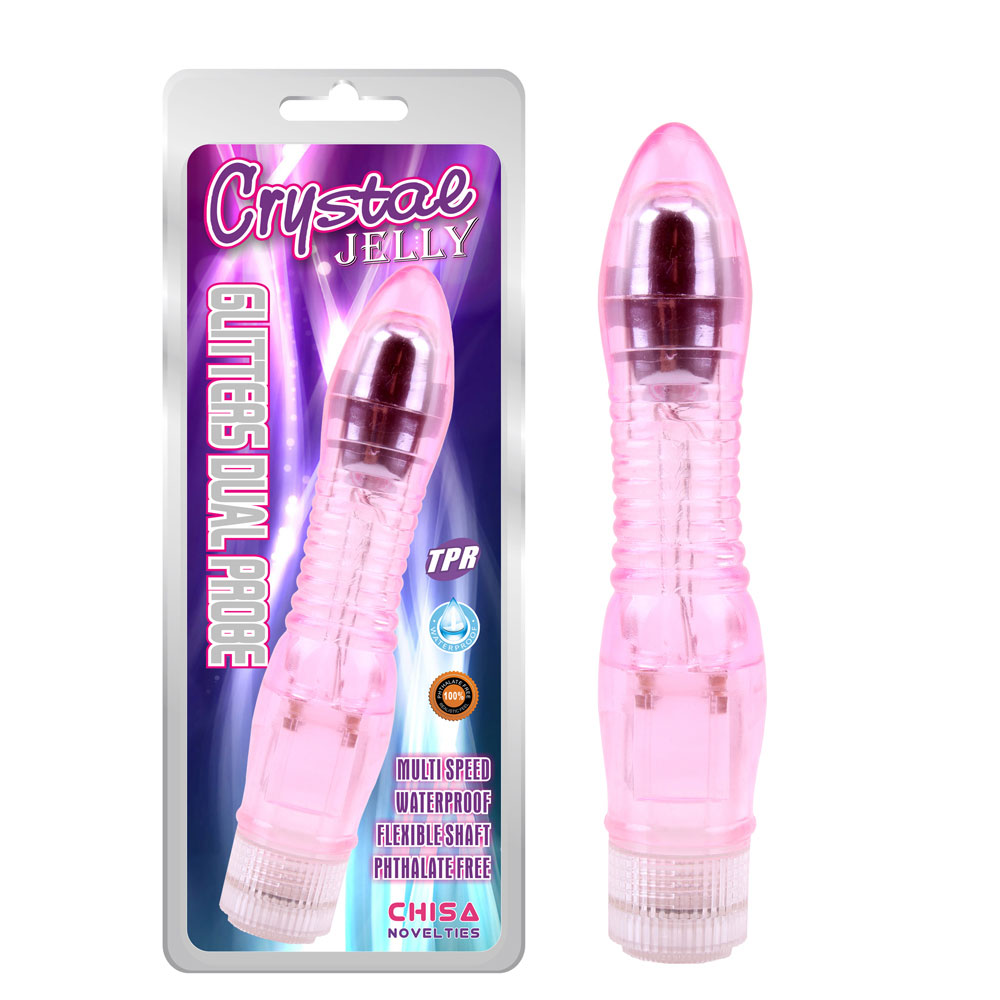 Glitzer Dual Probe-Pink