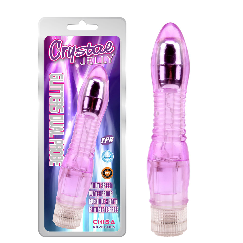 Glitzer Dual Probe-Lila
