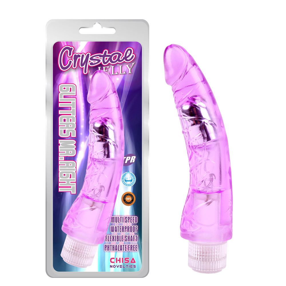 Glitzert Mr.Right-Purple