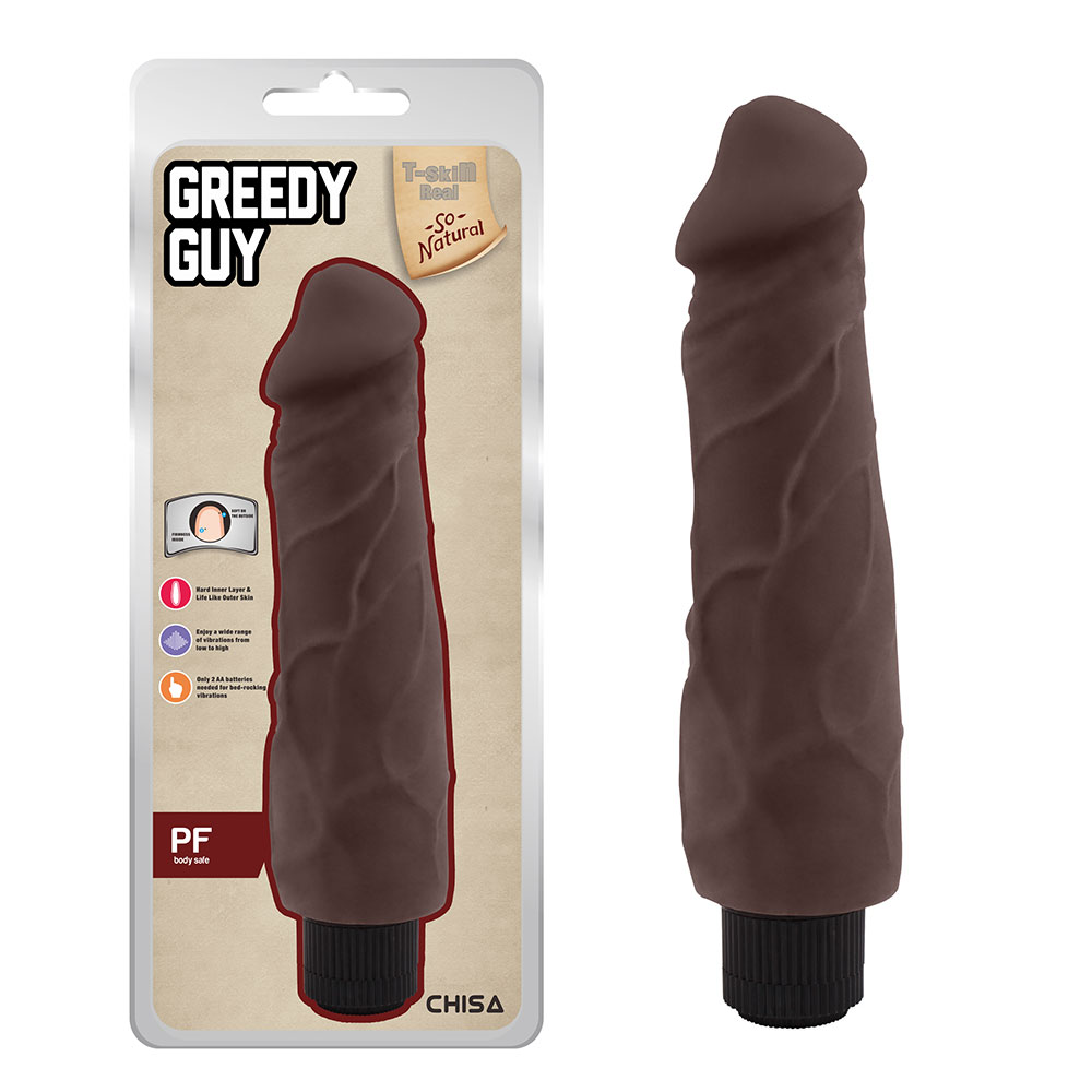 Gieriger Kerl-Braun