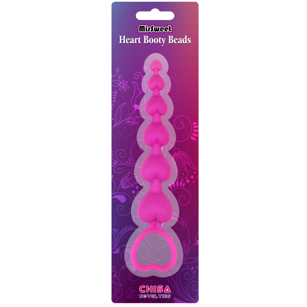 Herz Booty Beads-Rosa