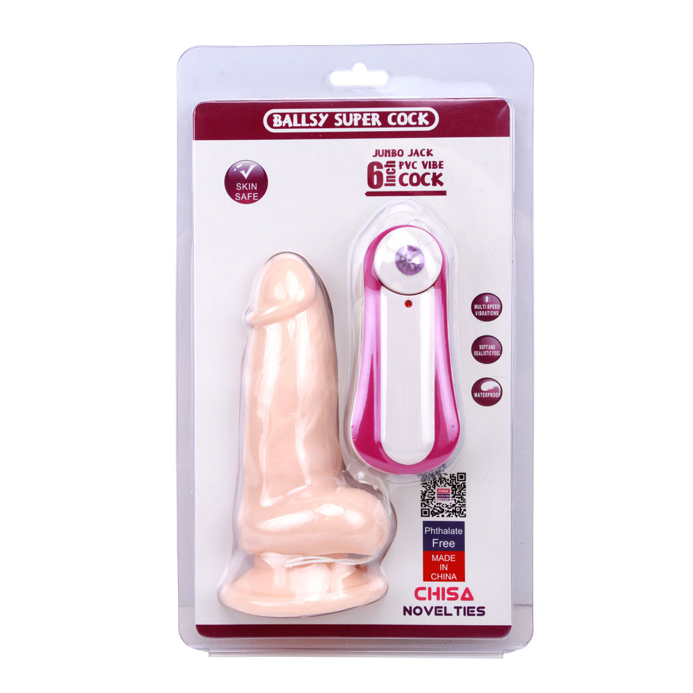 JUMBO JACK 6 Vibrierender Dildo