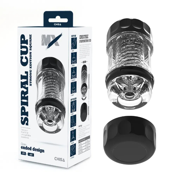 Spiralbecher Strong Edition Quadratisch